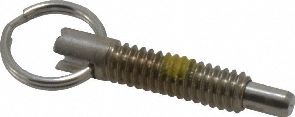 VLIER Vlier SPR250P Locking Pull Ring Plunger 1/4-20 Ss