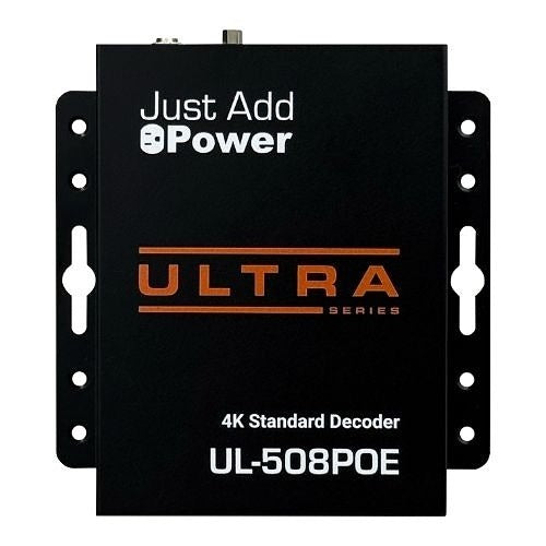 JUST ADD POWER Just Add Power UL-508POE 4K Standard Decoder Receiver