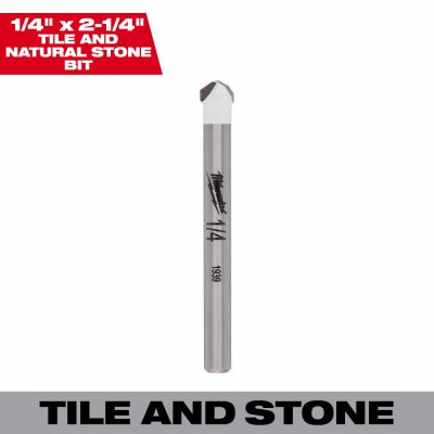 MILWAUKEE Milwaukee 48-20-8992 1/4 Inches Tile Stone Bit 5-pack