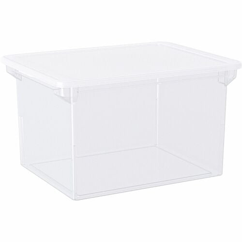 STOREX Storex STX61539U04C Hanging File Tote Storage Box