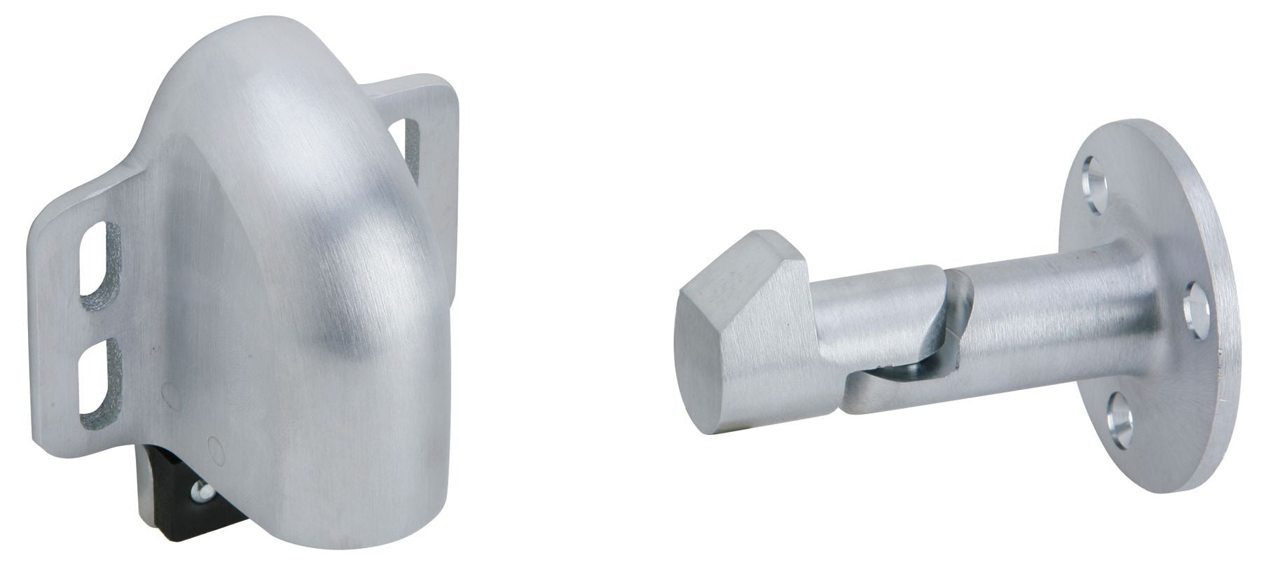 IVES Ives WS4526D Solid Wall Stop and Holder Satin Chrome