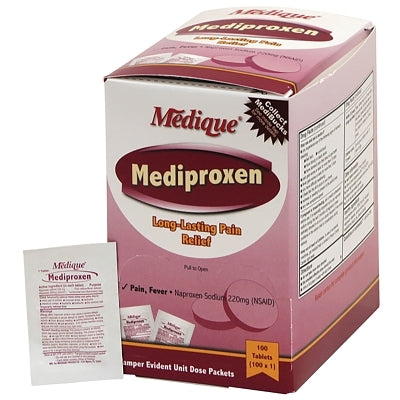 Medique 23733 Mediproxen Pain Relievers 100 per Box