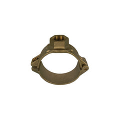 AY McDonald 3892-4X1NPT Service Saddle Hinged 4x1 Inch NPT 4.50 Inch OD Brass