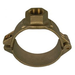 AY McDonald 3892-4X1NPT Service Saddle Hinged 4x1 Inch NPT 4.50 Inch OD Brass