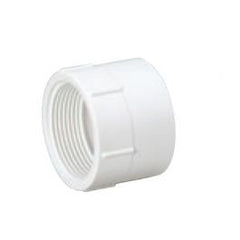 MUEL 05869 PVC DWV Female Adapter, 3 Inch, FPT x Hub End