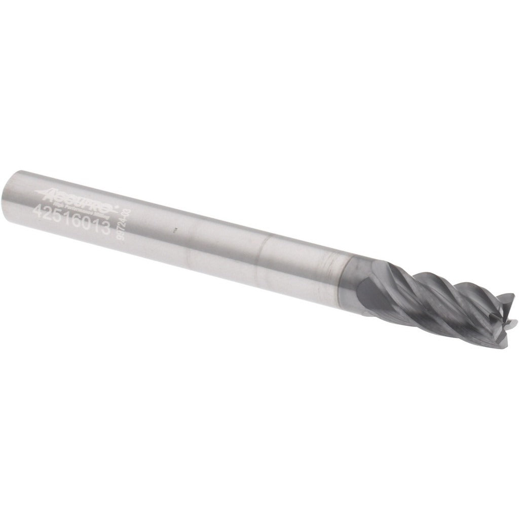 ACCUPRO Accupro 311423 Corner Radius End Mill 1/4 in 5 Flute Carbide