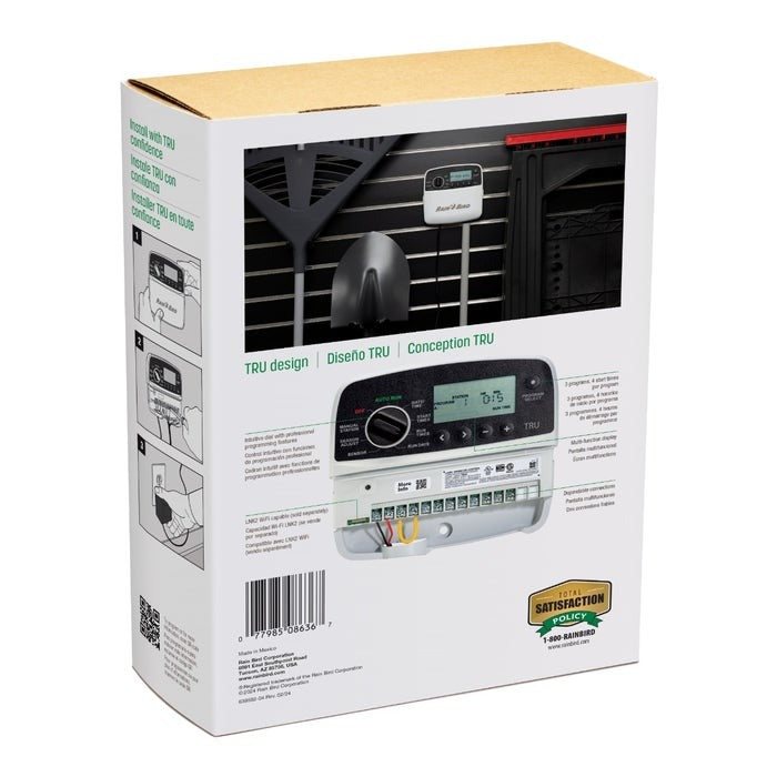 RAIN BIRD Rain Bird TRU6I Tru6i Irrigation Controller 25.5VAC (6-Station Indoor)