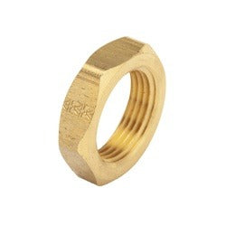 MIDLAND INDUSTRIES Midland Industries 111-6 Hex Locknut 3/8 in Npsl Brass