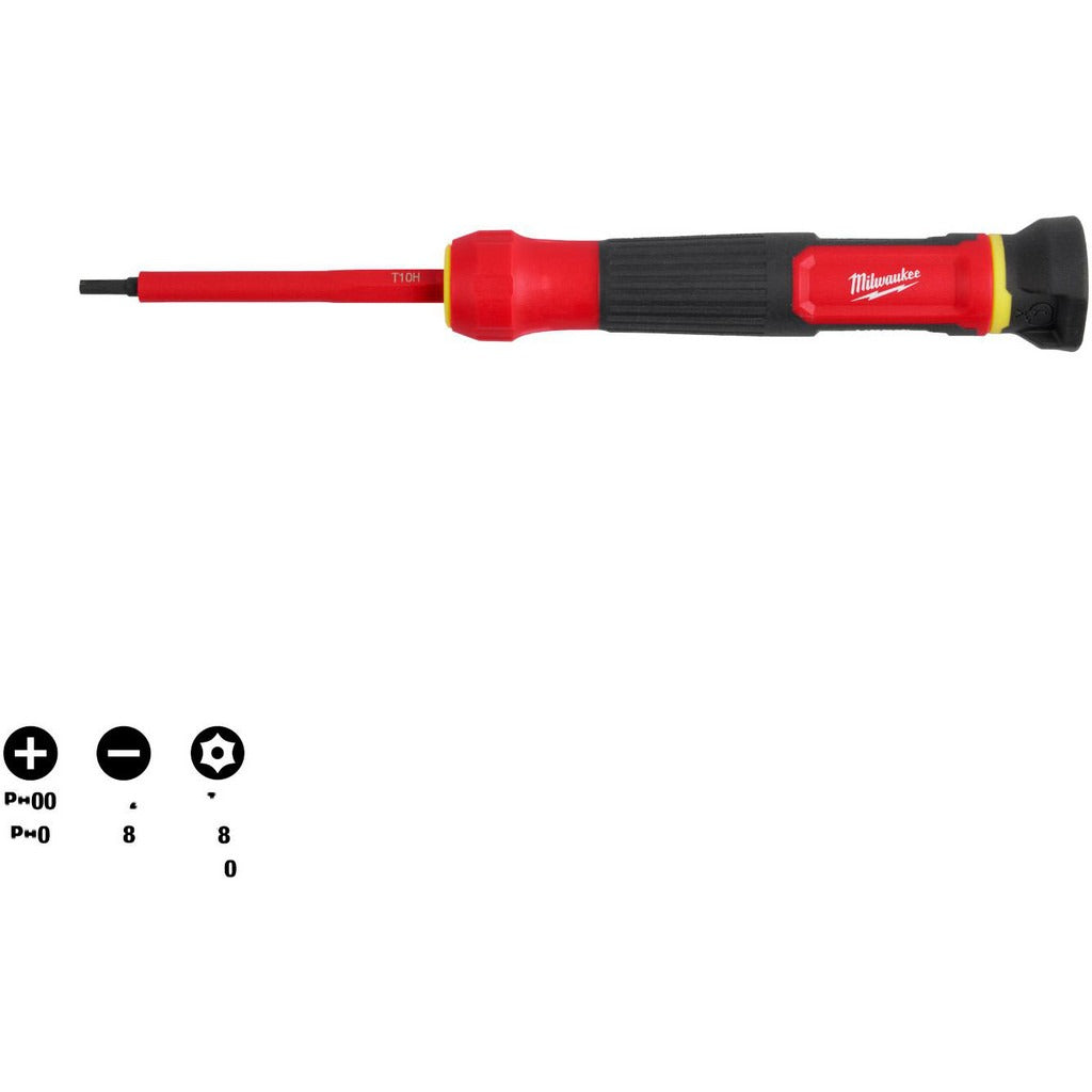 MILWAUKEE Milwaukee Tool 48-22-2217 1000V Insulated Multi-bit Screwdriver Set