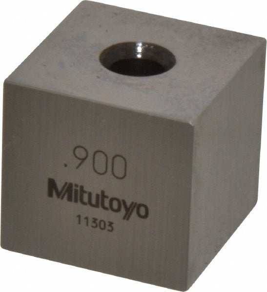 MITUTOYO Mitutoyo 614199-531 Square Steel Gage Block 0.9 in Grade 0