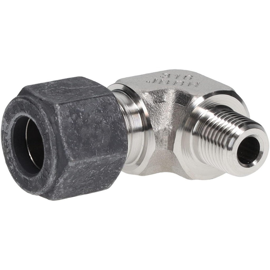 PARKER Parker 6-2 Cbz-ss Compression Male Elbow 3/8 Od 1/8 Mnpt Ss