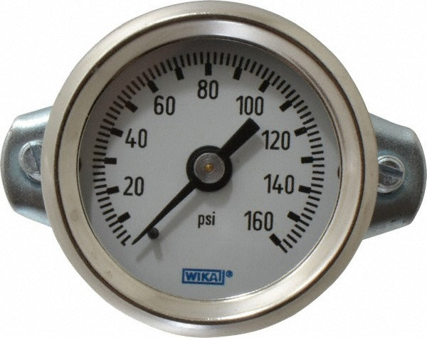 WIKA Wika 50786440 Pressure Gauge 1.5 in Dial U-clamp Mount