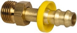 EATON Eaton 10006B-B06 Barbed Hose Swivel Connector 3/8 in Brass