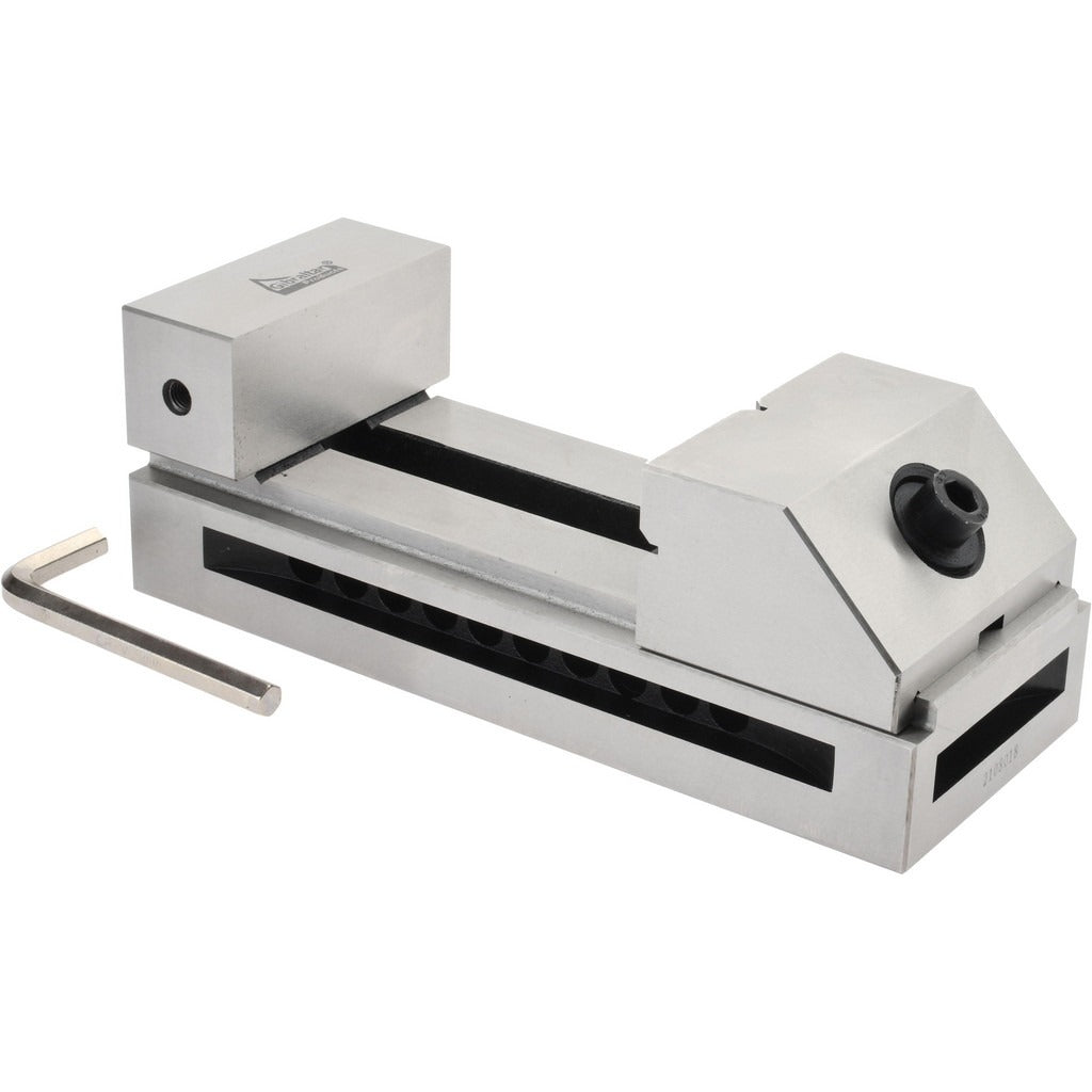 GIBRALTAR Gibraltar GB-Vise-005 Toolmaker Vise 3.5 in Flat Jaw Steel
