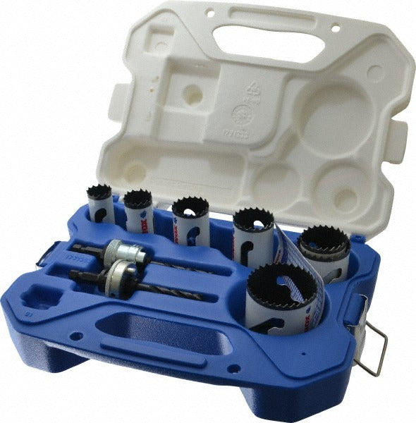 LENOX Lenox 30807700G Contractors Hole Saw Kit 9 Piece