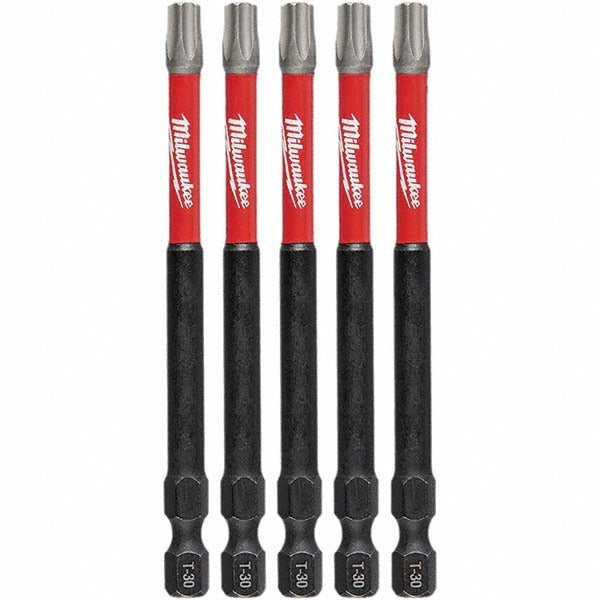 MILWAUKEE Milwaukee Tool 48-32-4248 T30 Torx Power Bit 6 in 10pk