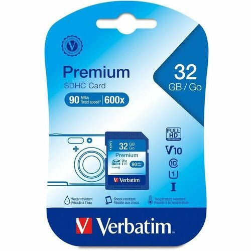 VERBATIM Verbatim VER96871 32GB Sdhc Memory Card Class 6