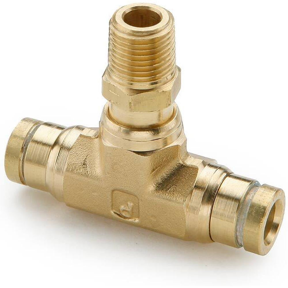 PARKER Parker 172PTC-4-2 Swivel Male Branch Tee 1/4 Od 1/8 Npt