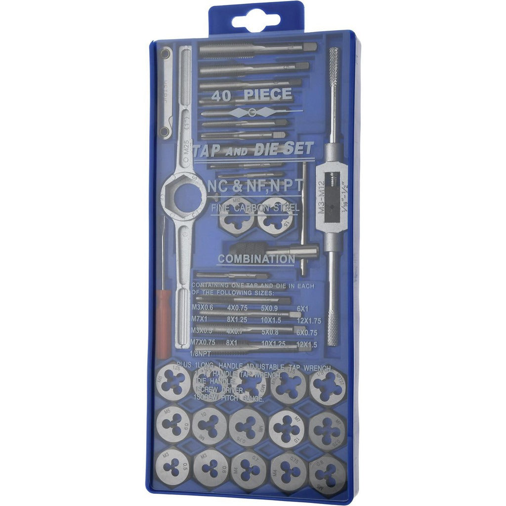 VALUE COLLECTION Value Collection 314-9643 Tap Die Set 41pc Metric Npt