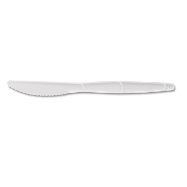 DIXIE Dixie DXEPKM21 Plastic Knives Mediumweight 1000/Carton