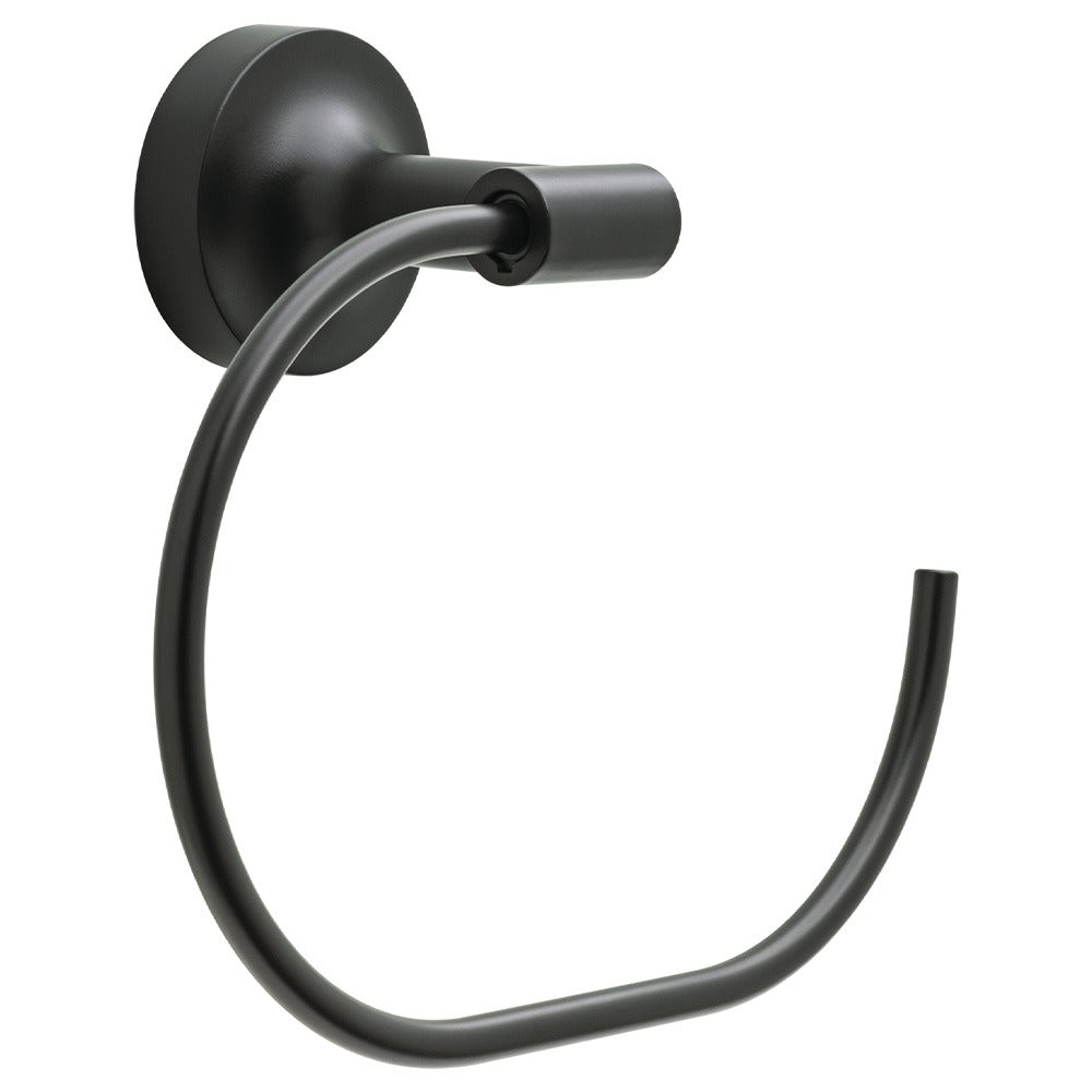 FRANKLIN BRASS Franklin Brass VOI46MB Voisin Towel Ring Matte Black