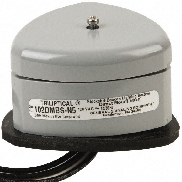 EDWARDS SIGNALING Edwards Signaling 102DMBS-N5 Tower Light Base Unit 120V