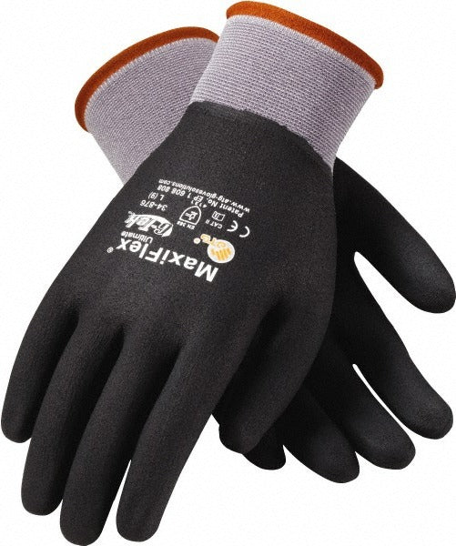 ATG Atg 34-876/XL Work Gloves Xl Nitrile Coated Nylon