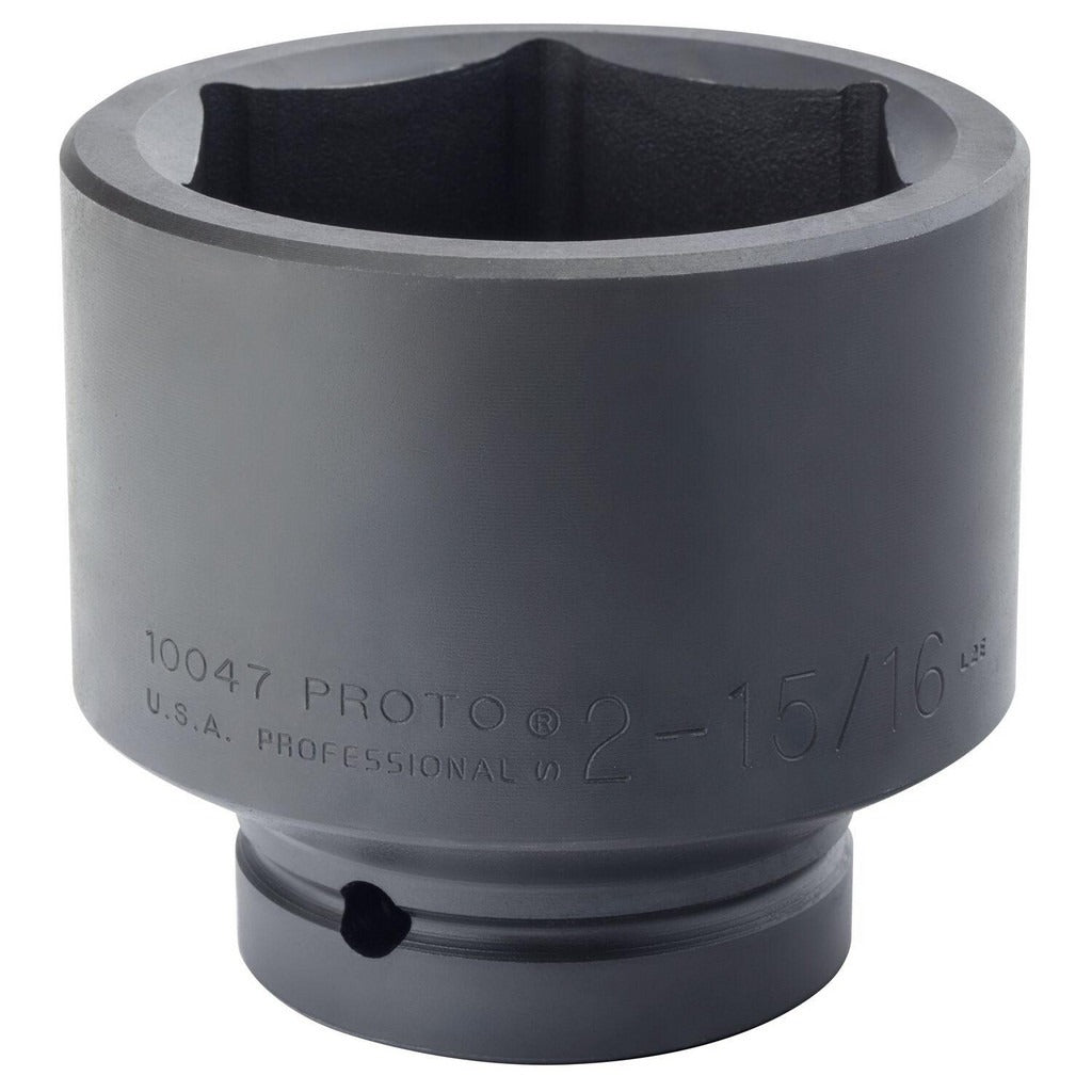 PROTO Proto J10047 Impact Socket 1 in Drive 2-15/16 in 6-point