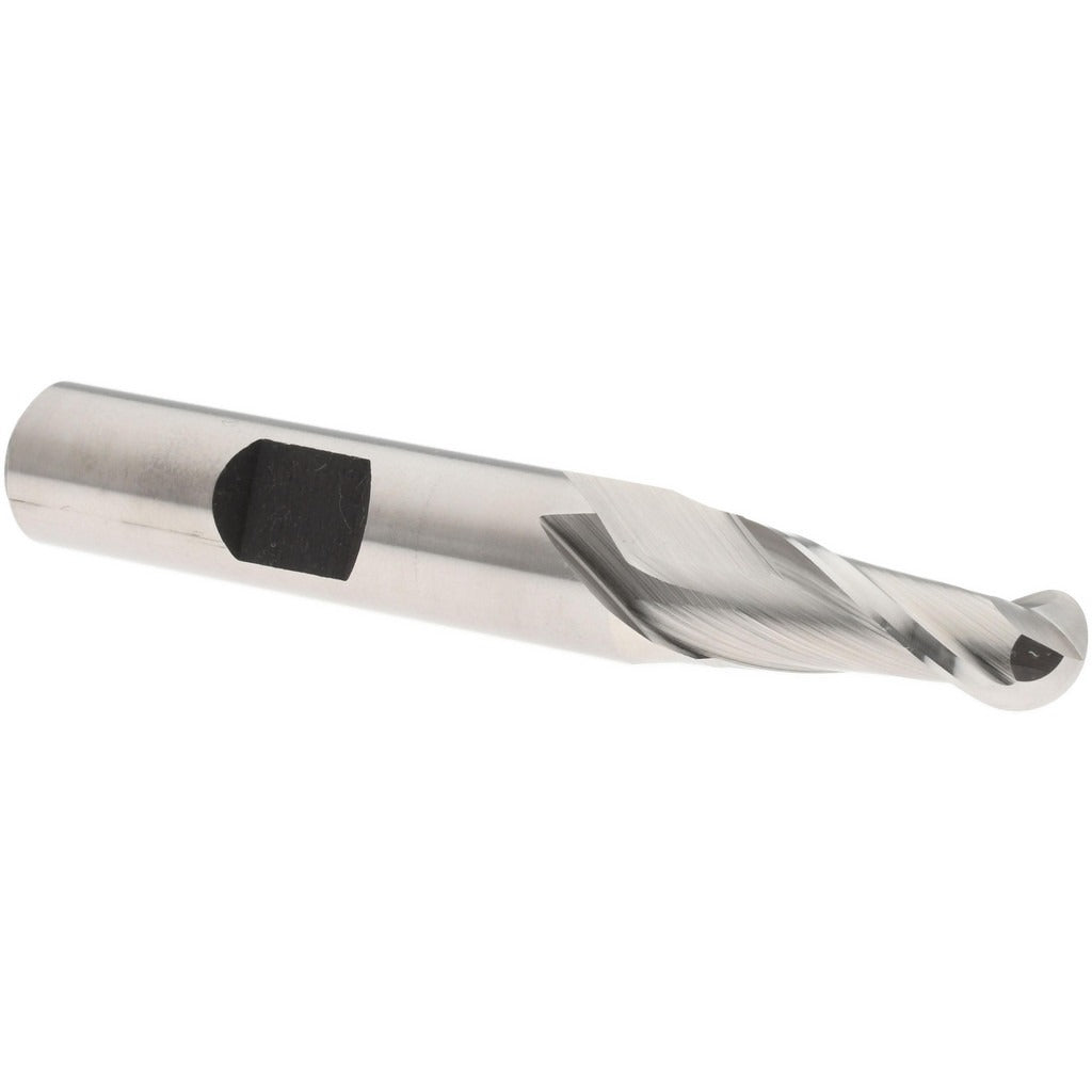 HERTEL Hertel E211002002 Ball End Mill 5/16 in 2 Flute Hss