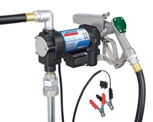 LINCOLN ELECTRIC Lincoln Electric 1550 12V Dc Fuel Transfer Pump 15 Gpm