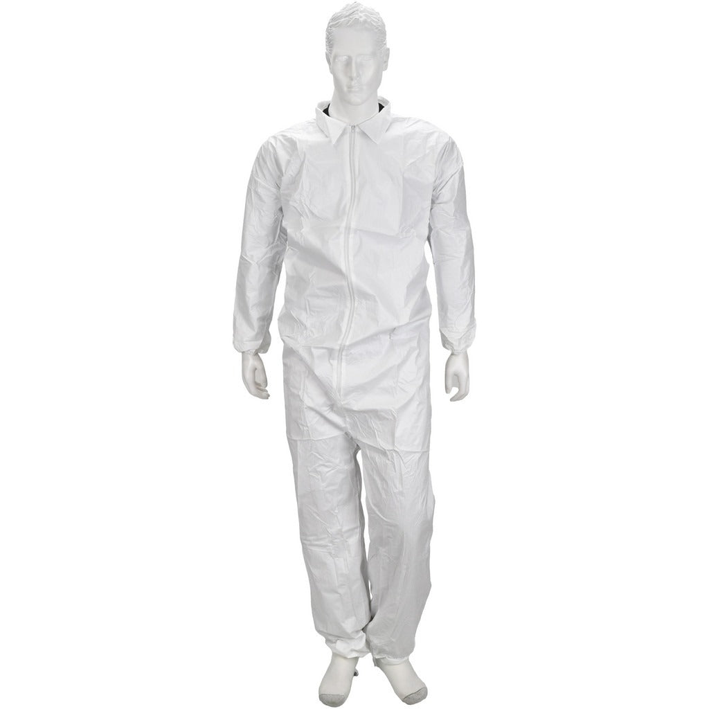 PRO-SAFE Pro-safe KM-CVL-KG-E-MED Coverall White Medium 25 Pack