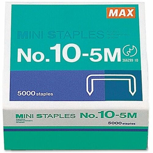 MAX Max Usa MXB105M Heavy-duty Mini Staples 5000 Count