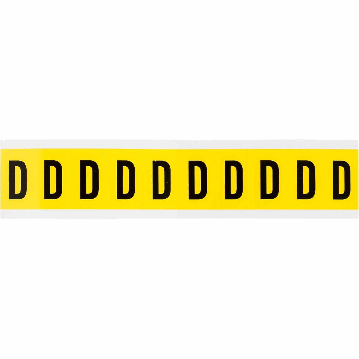 BRADY Brady 3430-D Letter Label 1 Card of 10 Labels