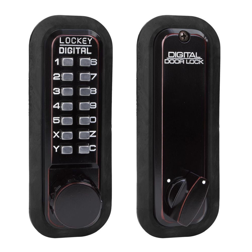 LOCKEY Lockey 2210OIL Mechanical Keyless Deadbolt Oil Rubbed Bronze