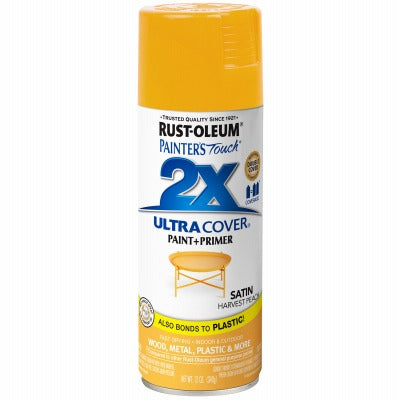 RUST-OLEUM Rust-oleum 366993 Satin Harvest Peach Spray Paint 12 Oz