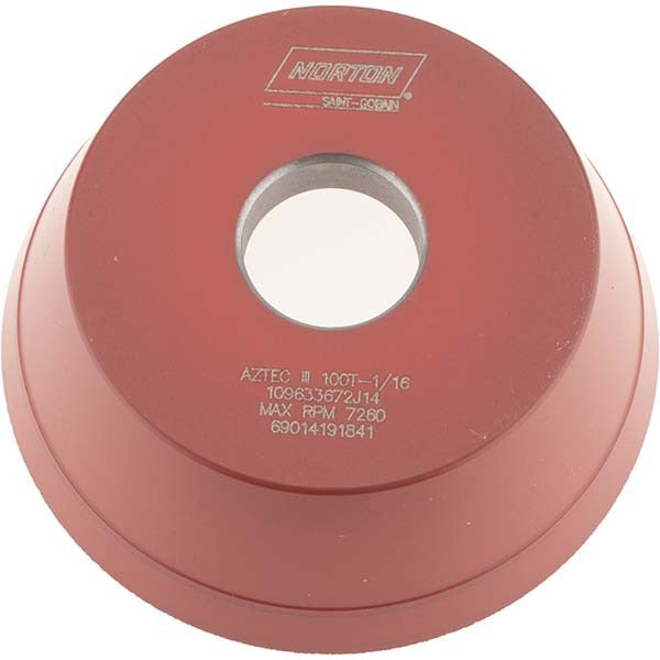 NORTON Norton 69014191841 Cbn Grinding Wheel 5in Type 11V9 100 Grit
