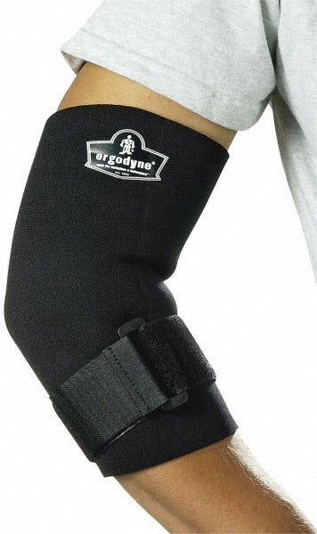 ERGODYNE Ergodyne 16583 Neoprene Elbow Sleeve Medium Black