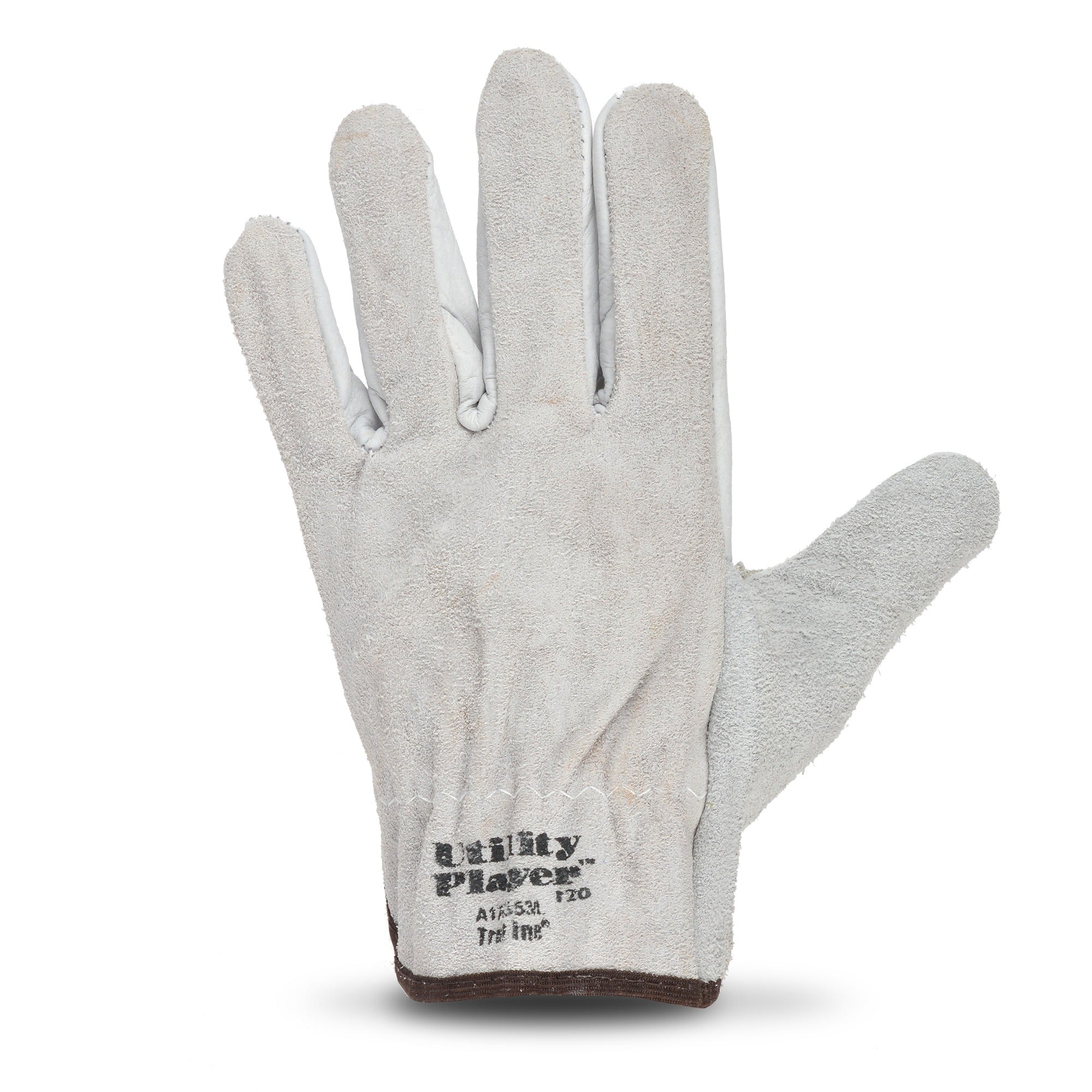 TRULINE Truline A176352 Leather Driver Gloves (Size M)
