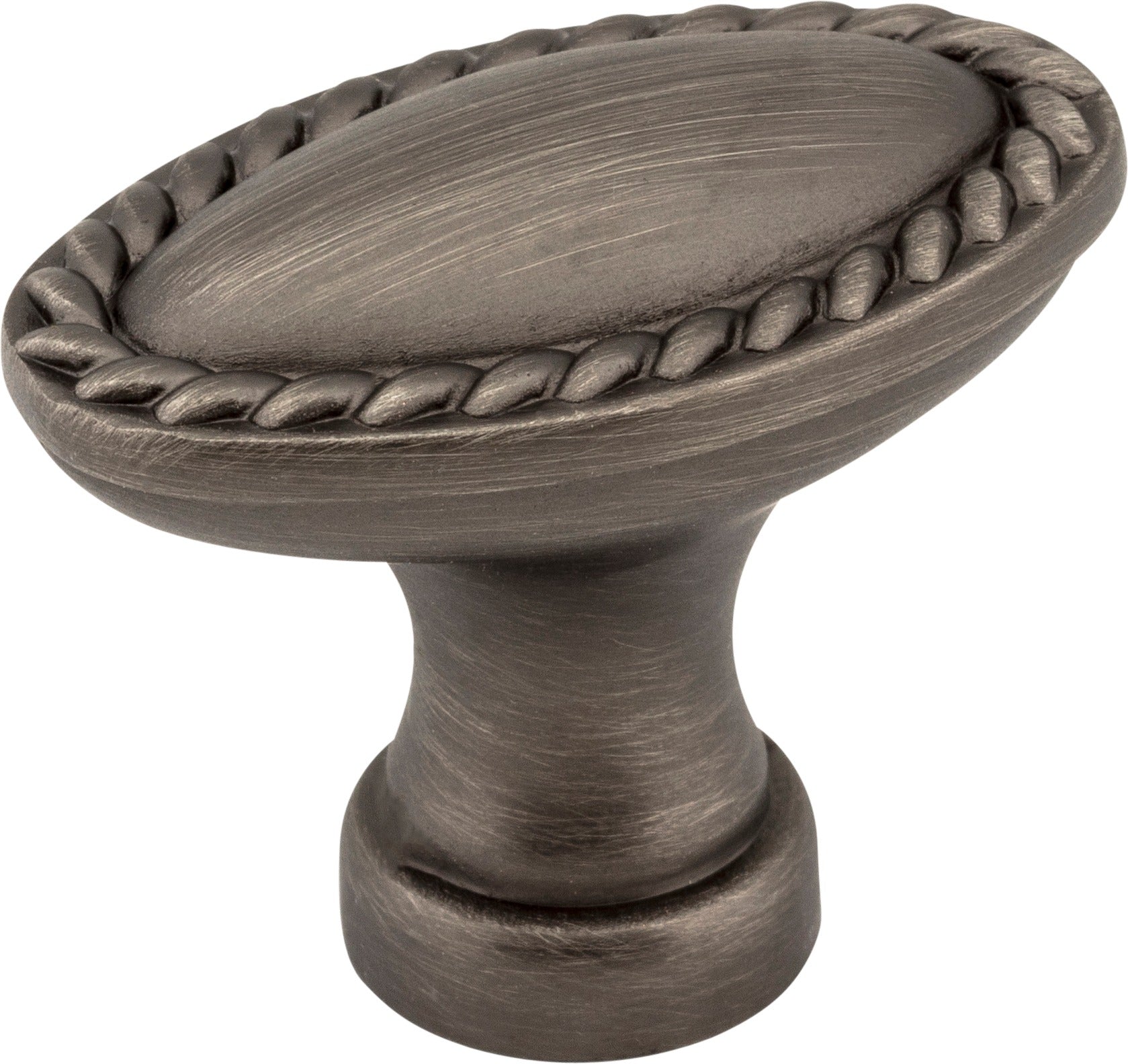 ELEMENTS Elements Z115L-BNBDL Cabinet Knob Brushed Pewter Lindos