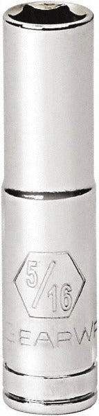 GEARWRENCH Gearwrench 80122D Deep Hand Socket 1/4 in Drive 7/16 in