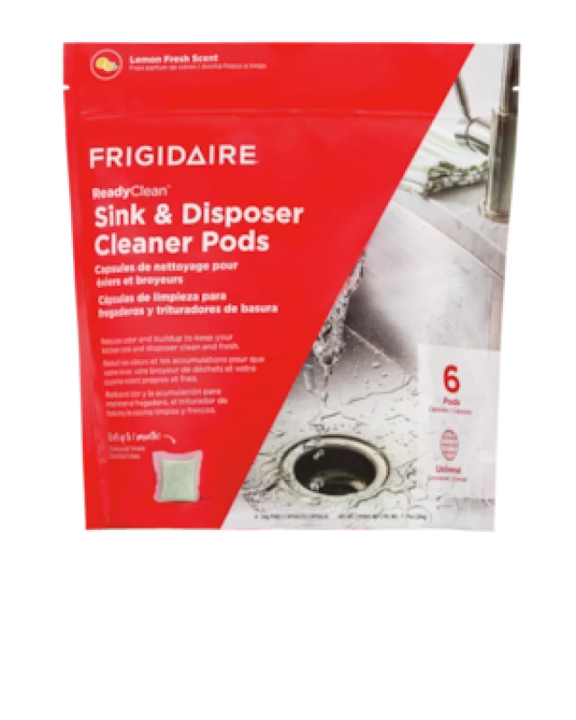 FRIGIDAIRE Frigidaire 10FFPRSP01 Ready Clean Sink and Disposer Cleaner Pods 6-Pack