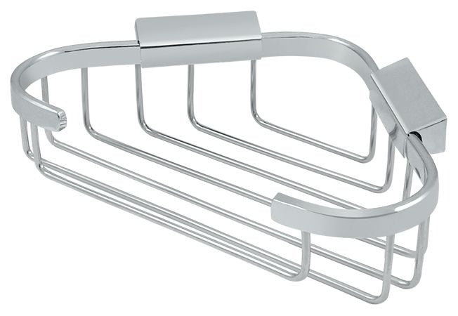 DELTANA Deltana WBC8570U26 Wire Corner Basket Bright Chrome