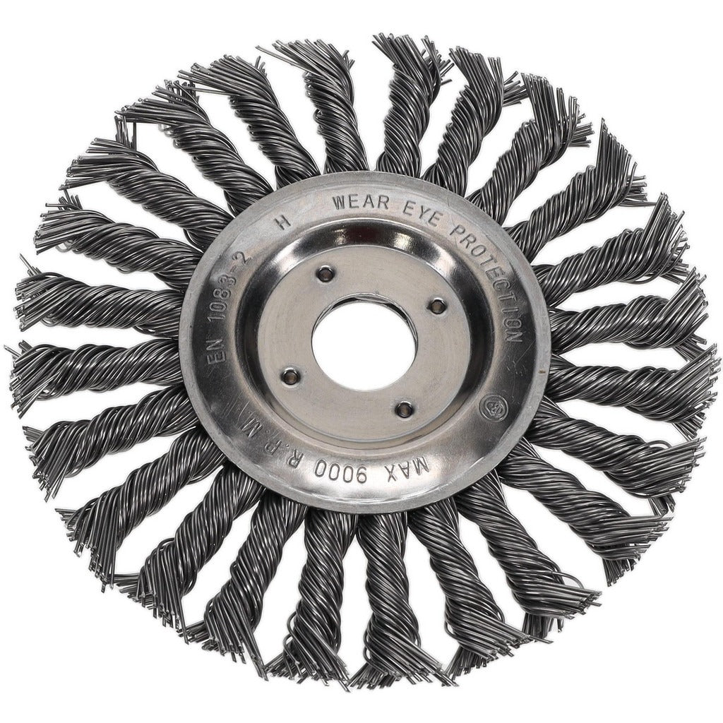 VALUE COLLECTION Value Collection S00651984 Knotted Wheel Brush 6 in