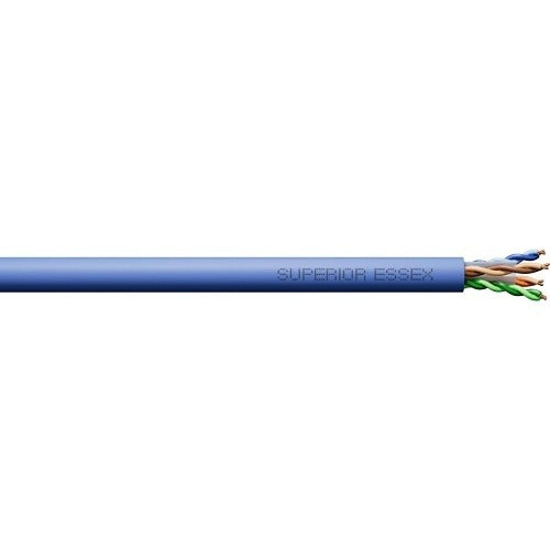 SUPERIOR ESSEX Superior Essex 66-246-2A Cat6 Riser Data Cable Cmr Blue