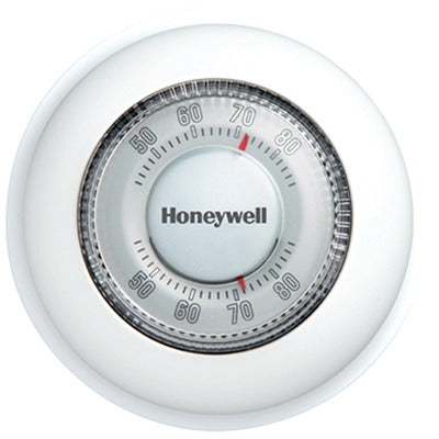 RESIDEO Ademco Inc CT87K1004/E1 Round Heat Only Thermostat