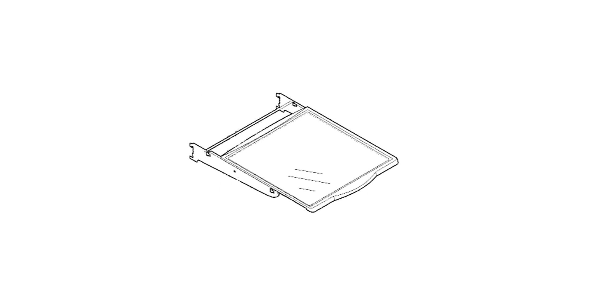 FRIGIDAIRE Frigidaire 5304512638 Refrigerator Shelf Assembly (Shelf Assembly) AP6285979