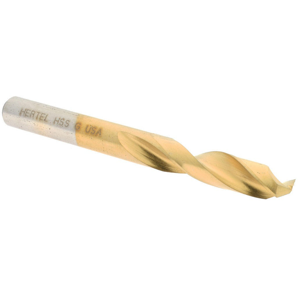 HERTEL Hertel 66693441 Screw Machine Drill Bit Letter G Hss Tin