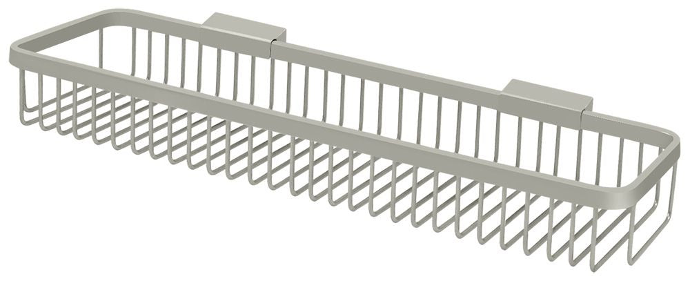 DELTANA Deltana WBR1851U15 Wire Basket 18 in Rectangular Satin Nickel