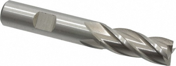 CLEVELAND CONTROLS Cleveland C41257 Square End Mill 0.5in 4 Flute Hss
