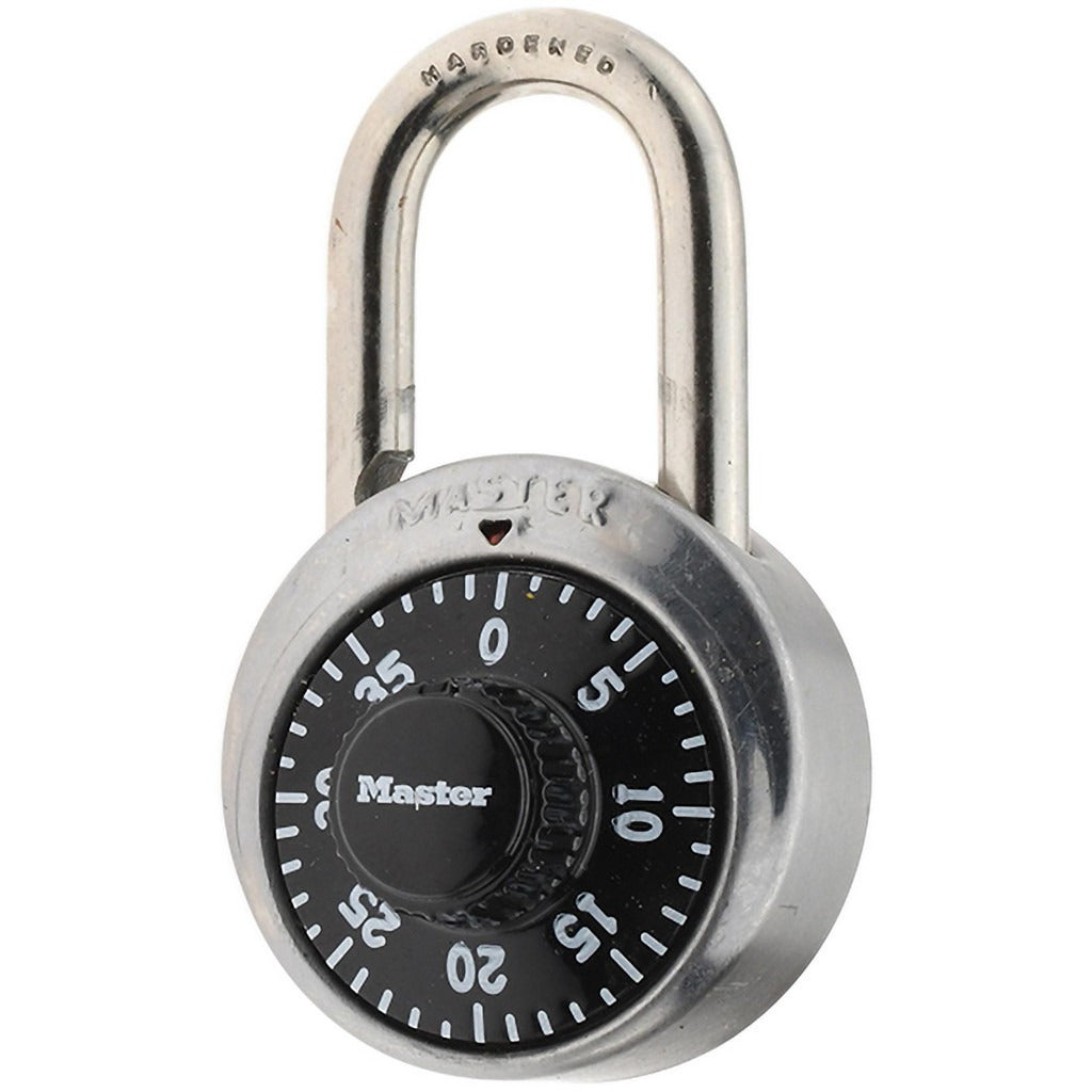 MASTER LOCK Master Lock 1525-V614 Combination Lock Steel 1-7/8 in